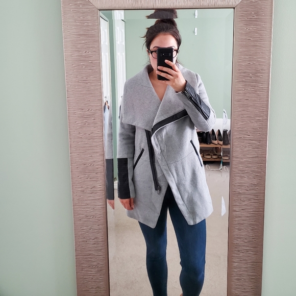 Grey and black fall jacket size large - Picture 6 of 14